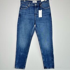 MNG Relaxed Boyfriend Mid Rise Jeans Size 4
